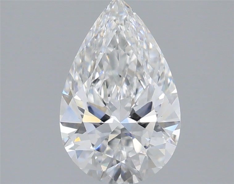 1.59 Carat Pear Shaped, Ideal Cut, D Color, VS1 Clarity, IGI Certified Lab Grown Diamond
