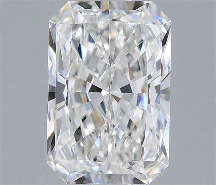 1.58 Carat Radiant Shaped, Ideal Cut, E Color, VVS2 Clarity, IGI Certified Lab Grown Diamond
