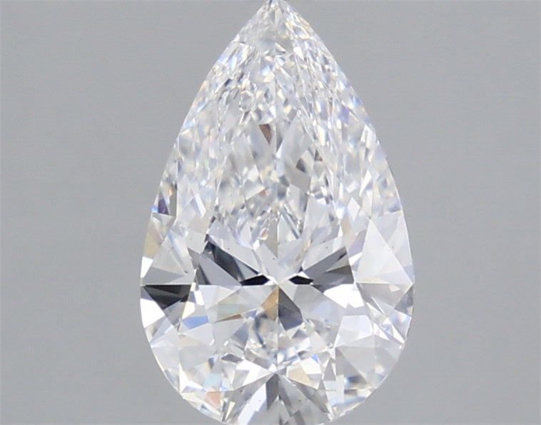 1.59 Carat Pear Shaped, Ideal Cut, D Color, VS2 Clarity, IGI Certified Lab Grown Diamond
