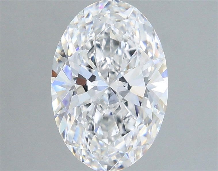 1.59 Carat Oval Shaped, Ideal Cut, D Color, VVS1 Clarity, IGI Certified Lab Grown Diamond