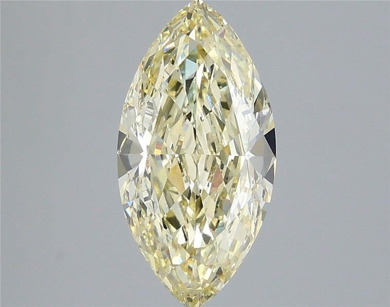 3.07 Carat Marquise Shaped, Ideal Cut, VS1 Clarity, IGI Certified Lab Grown Diamond