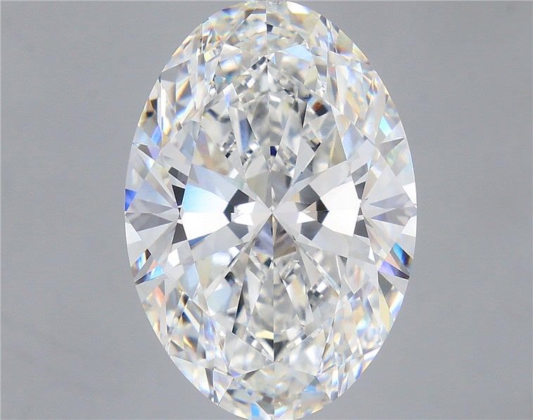 13.57 Carat Oval Shaped, Ideal Cut, F Color, VVS2 Clarity, IGI Certified Lab Grown Diamond