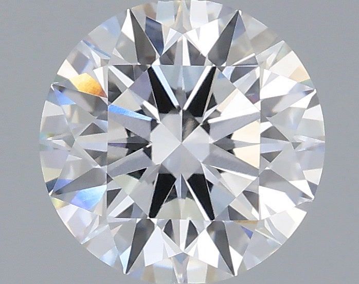 2.07 Carat Round Shaped, Ideal Cut, E Color, VVS2 Clarity, IGI Certified Lab Grown Diamond