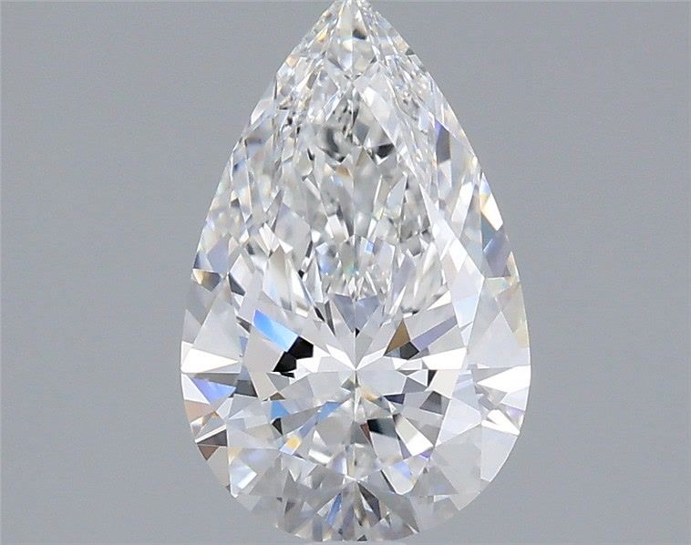 1.59 Carat Pear Shaped, Ideal Cut, D Color, VVS2 Clarity, IGI Certified Lab Grown Diamond