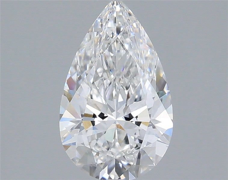1.59 Carat Pear Shaped, Ideal Cut, D Color, VS1 Clarity, IGI Certified Lab Grown Diamond
