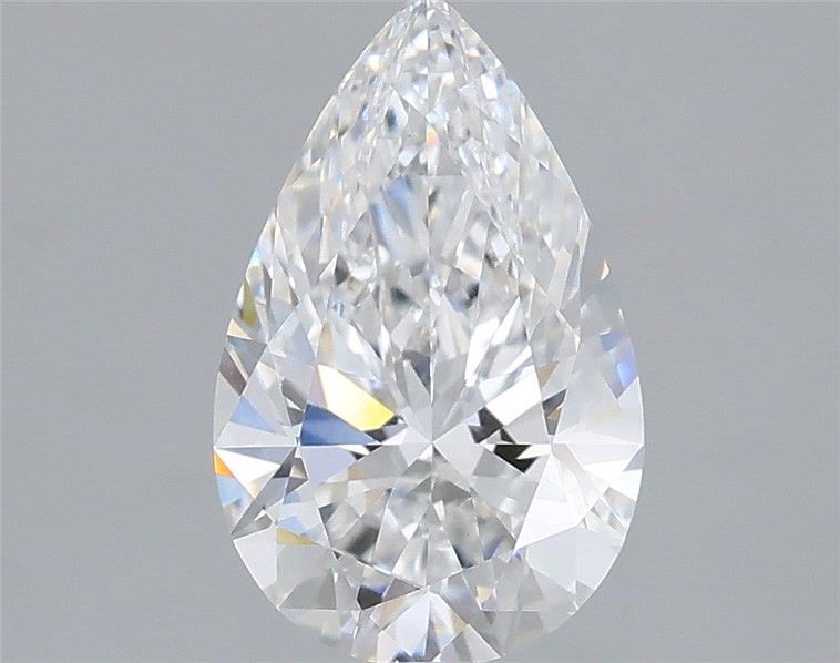 1.58 Carat Pear Shaped, Ideal Cut, D Color, VVS2 Clarity, IGI Certified Lab Grown Diamond