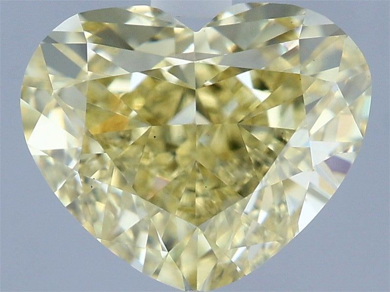 2.05 Carat Heart Shaped, Ideal Cut, VS1 Clarity, IGI Certified Lab Grown Diamond