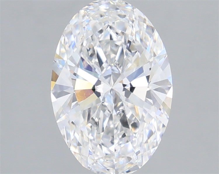 1.59 Carat Oval Shaped, Ideal Cut, D Color, VVS2 Clarity, IGI Certified Lab Grown Diamond