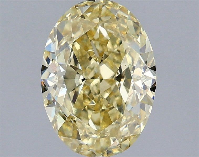 2.10 Carat Oval Shaped, Very Good Cut, VS1 Clarity, IGI Certified Lab Grown Diamond