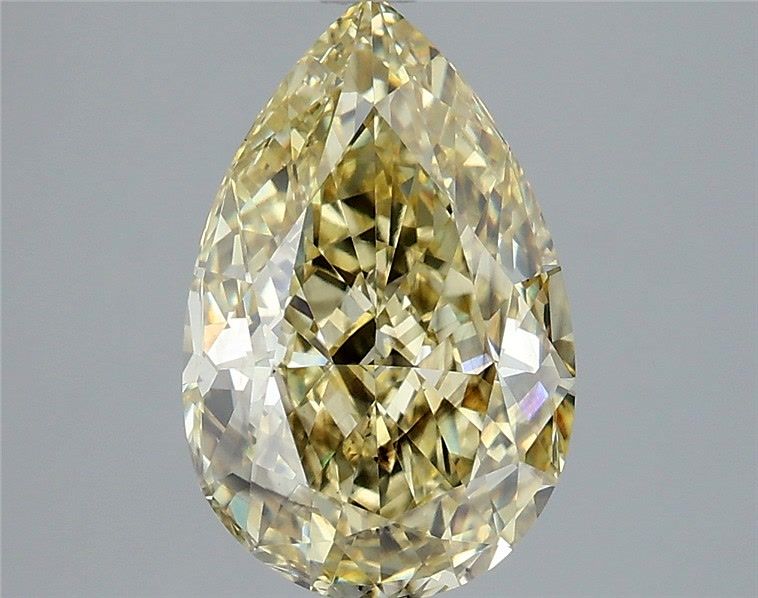 3.07 Carat Pear Shaped, Ideal Cut, SI1 Clarity, IGI Certified Lab Grown Diamond