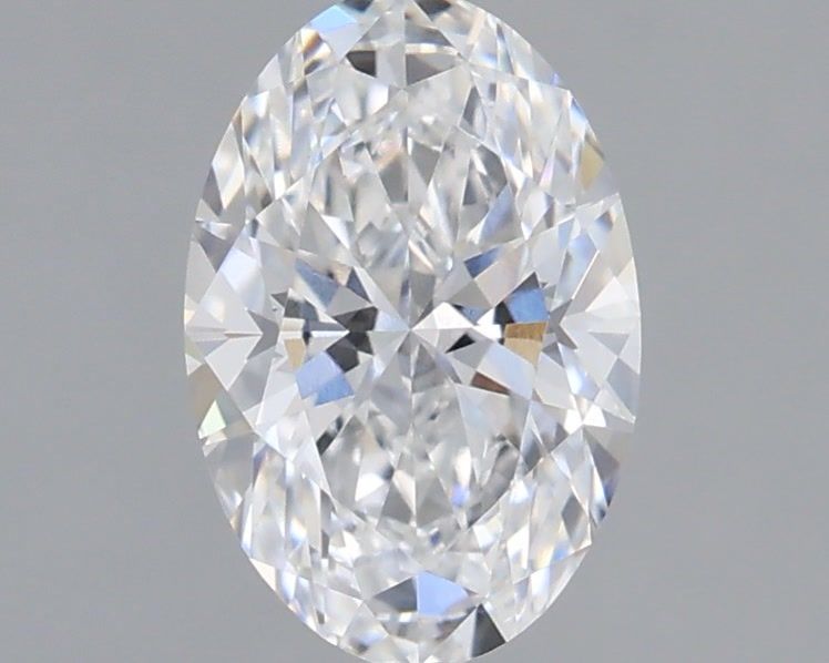1.10 Carat Oval Shaped, Ideal Cut, D Color, VVS2 Clarity, IGI Certified Lab Grown Diamond