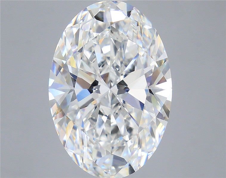 7.07 Carat Oval Shaped, Ideal Cut, E Color, VVS2 Clarity, IGI Certified Lab Grown Diamond