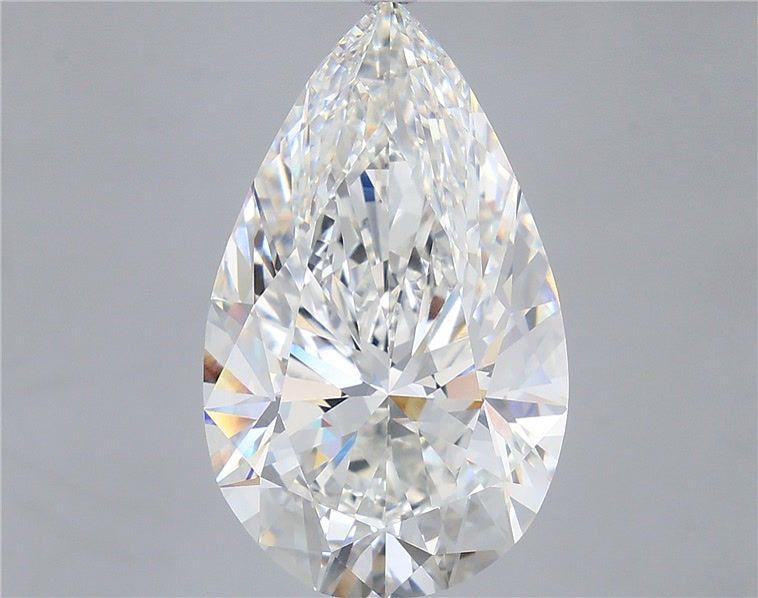 10.02 Carat Pear Shaped, Excellent Cut, E Color, VVS2 Clarity, IGI Certified Lab Grown Diamond