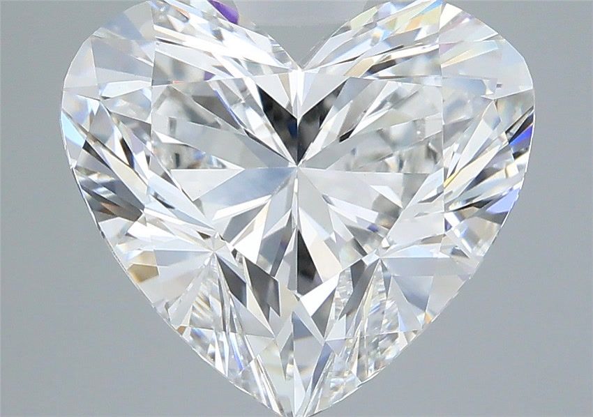 4.52 Carat Heart Shaped, Ideal Cut, D Color, VVS2 Clarity, IGI Certified Lab Grown Diamond