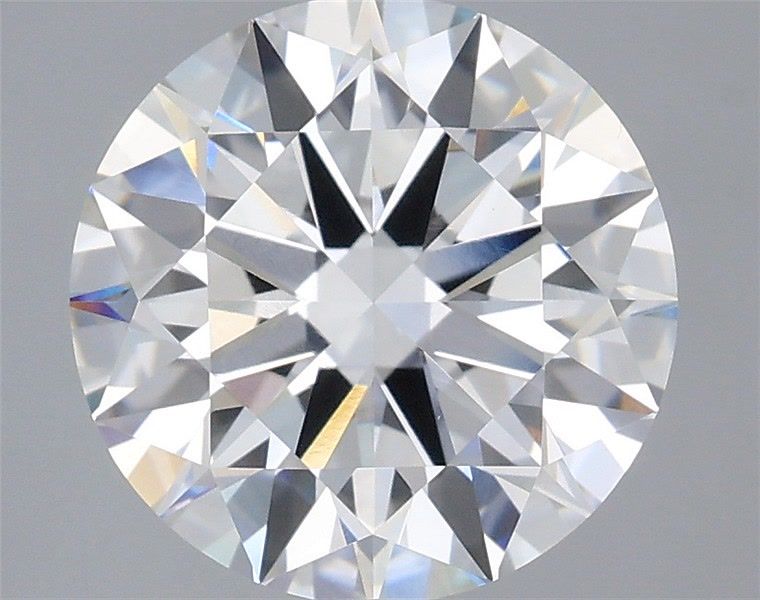 3.06 Carat Round Shaped, Ideal Cut, E Color, VVS2 Clarity, IGI Certified Lab Grown Diamond
