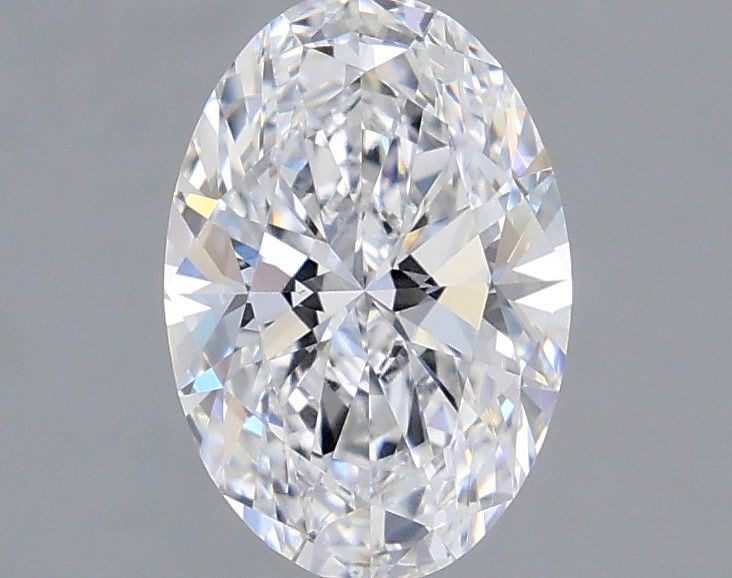 1.57 Carat Oval Shaped, Ideal Cut, D Color, VVS2 Clarity, IGI Certified Lab Grown Diamond