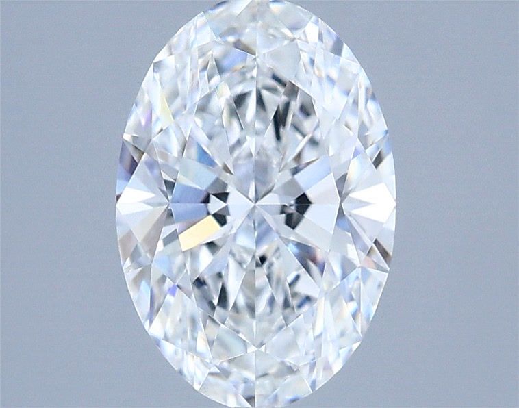 1.59 Carat Oval Shaped, Ideal Cut, D Color, VVS2 Clarity, IGI Certified Lab Grown Diamond