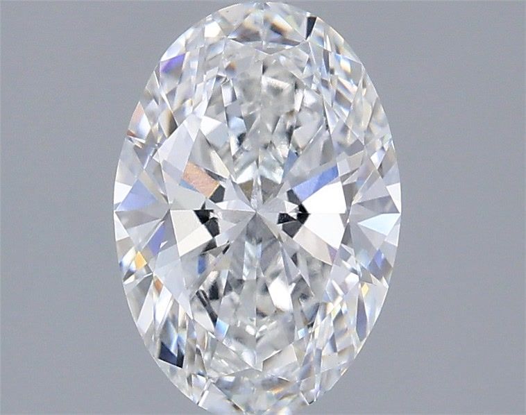 1.58 Carat Oval Shaped, Ideal Cut, D Color, VVS2 Clarity, IGI Certified Lab Grown Diamond
