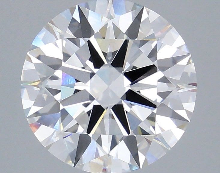 4.05 Carat Round Shaped, Ideal Cut, E Color, VVS2 Clarity, IGI Certified Lab Grown Diamond