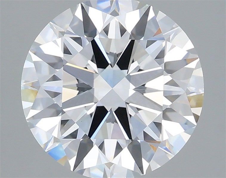 3.09 Carat Round Shaped, Ideal Cut, E Color, VVS2 Clarity, IGI Certified Lab Grown Diamond
