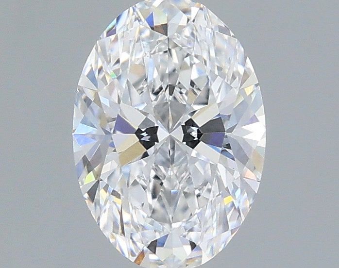 1.10 Carat Oval Shaped, Ideal Cut, D Color, VVS2 Clarity, IGI Certified Lab Grown Diamond