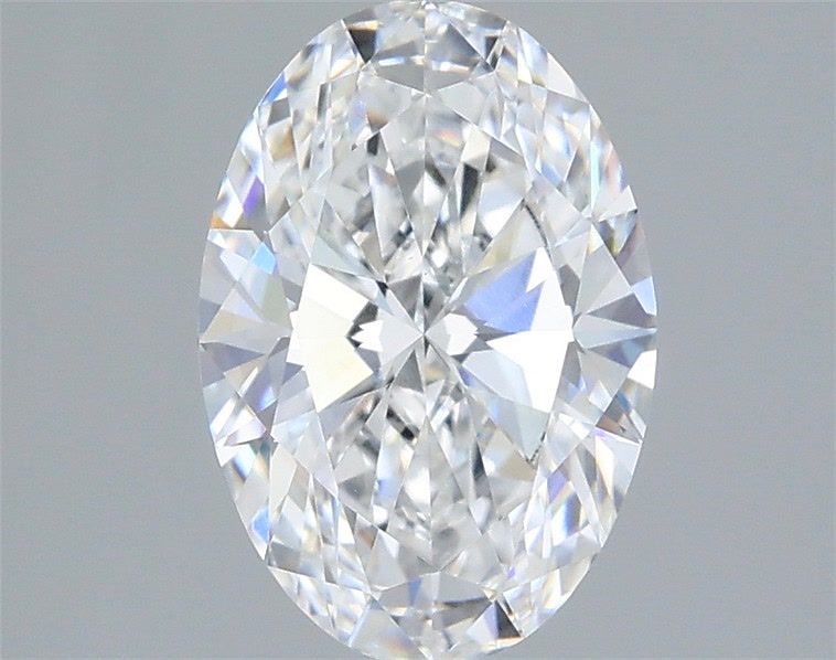 1.57 Carat Oval Shaped, Ideal Cut, D Color, VVS2 Clarity, IGI Certified Lab Grown Diamond