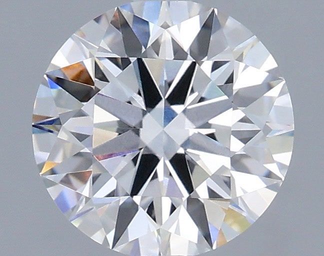 1.57 Carat Round Shaped, Ideal Cut, D Color, VVS2 Clarity, IGI Certified Lab Grown Diamond
