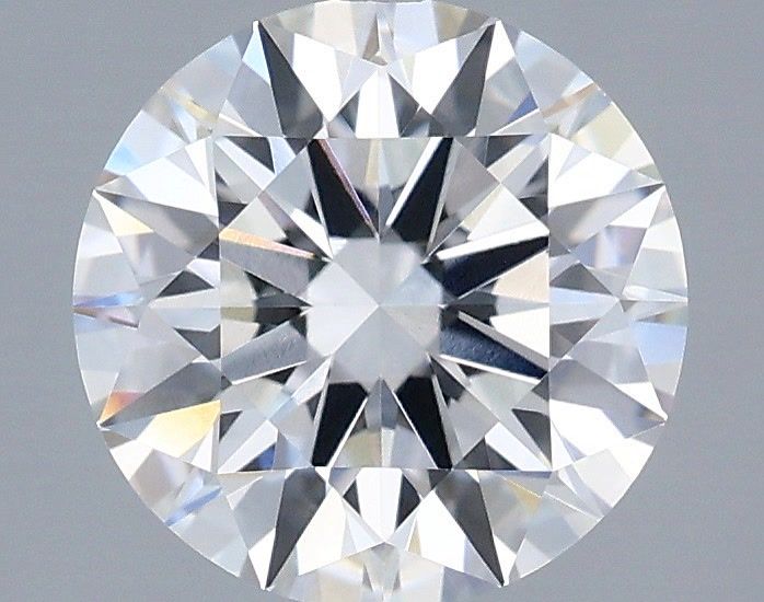 2.08 Carat Round Shaped, Ideal Cut, D Color, VVS2 Clarity, IGI Certified Lab Grown Diamond