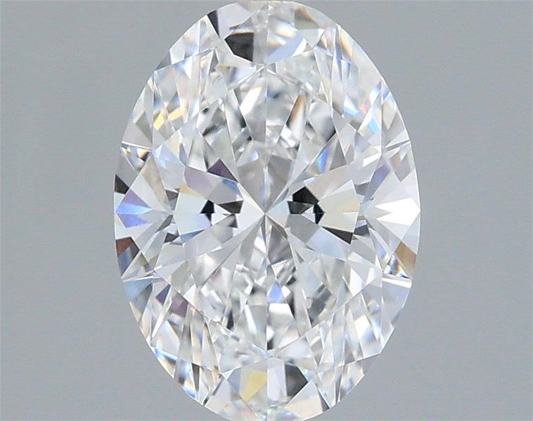 1.58 Carat Oval Shaped, Ideal Cut, D Color, VVS2 Clarity, IGI Certified Lab Grown Diamond