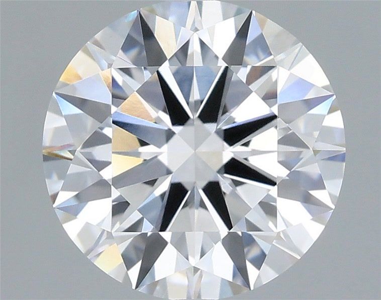 2.07 Carat Round Shaped, Ideal Cut, E Color, VVS2 Clarity, IGI Certified Lab Grown Diamond