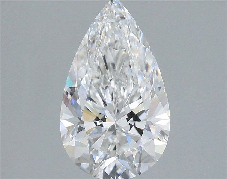 1.59 Carat Pear Shaped, Excellent Cut, E Color, VVS2 Clarity, IGI Certified Lab Grown Diamond
