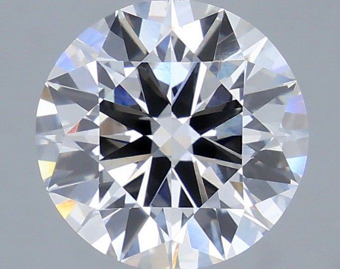3.04 Carat Round Shaped, Excellent Cut, D Color, VVS2 Clarity, IGI Certified Lab Grown Diamond