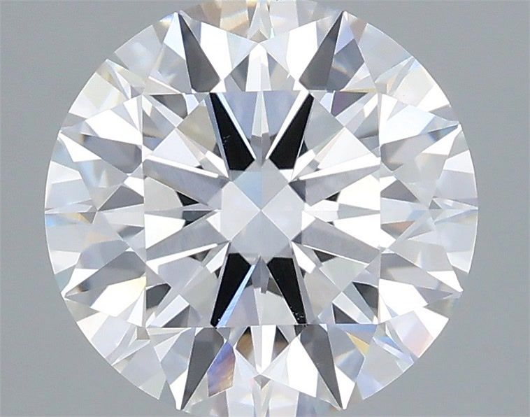 3.09 Carat Round Shaped, Ideal Cut, E Color, VVS2 Clarity, IGI Certified Lab Grown Diamond