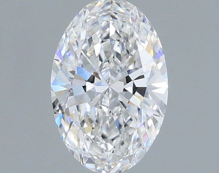 1.08 Carat Oval Shaped, Excellent Cut, D Color, VS1 Clarity, IGI Certified Lab Grown Diamond