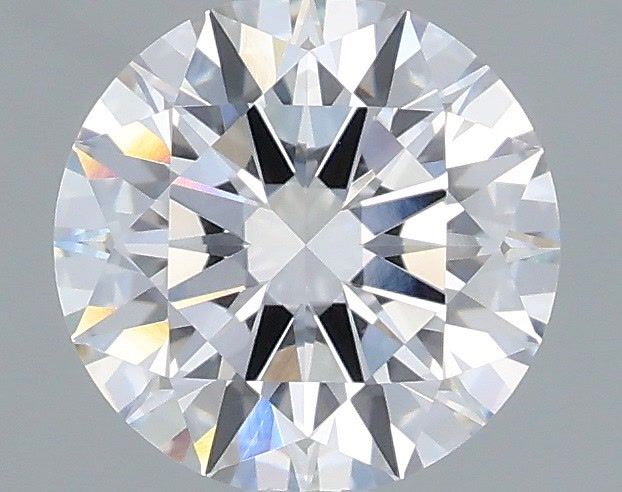 1.58 Carat Round Shaped, Ideal Cut, D Color, VVS2 Clarity, IGI Certified Lab Grown Diamond