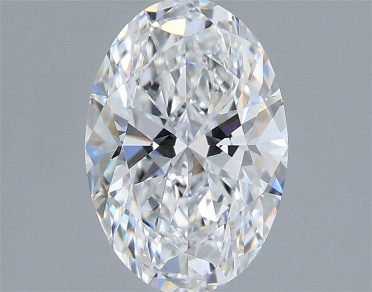 1.54 Carat Oval Shaped, Ideal Cut, D Color, VVS2 Clarity, IGI Certified Lab Grown Diamond