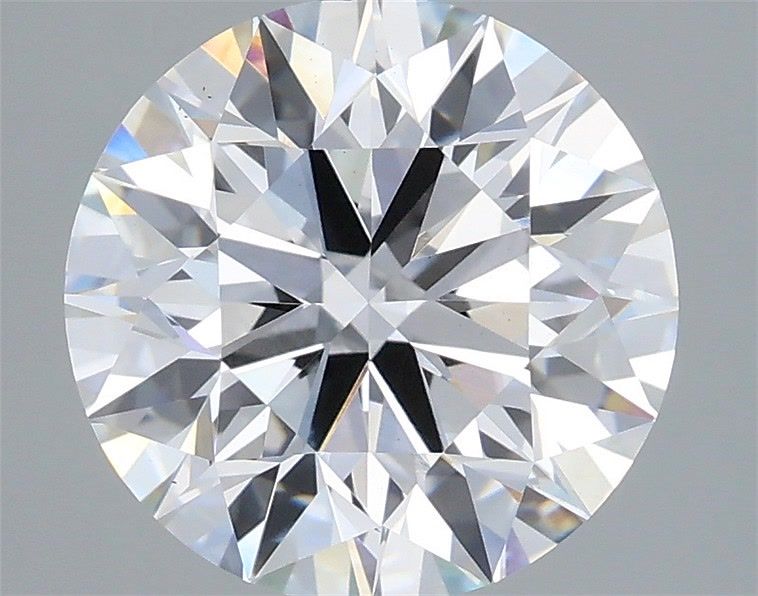 3.50 Carat Round Shaped, Excellent Cut, E Color, VS1 Clarity, IGI Certified Lab Grown Diamond