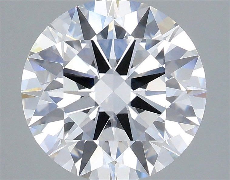 3.08 Carat Round Shaped, Ideal Cut, D Color, VVS2 Clarity, IGI Certified Lab Grown Diamond