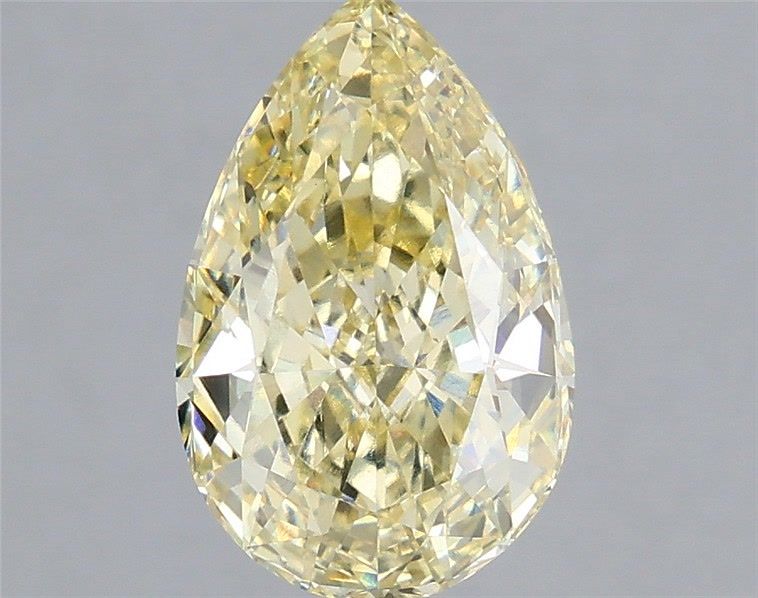 3.07 Carat Pear Shaped, Ideal Cut, VVS2 Clarity, IGI Certified Lab Grown Diamond