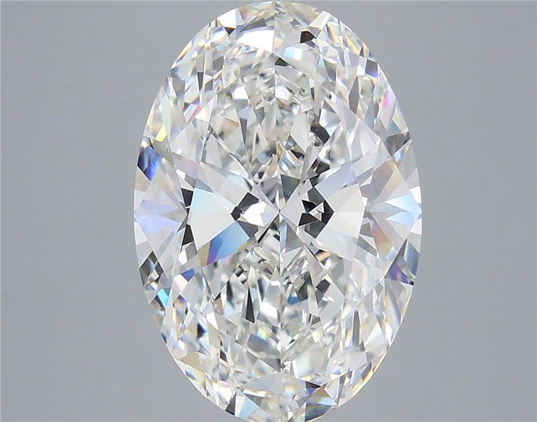 8.54 Carat Oval Shaped, Ideal Cut, F Color, VVS2 Clarity, IGI Certified Lab Grown Diamond