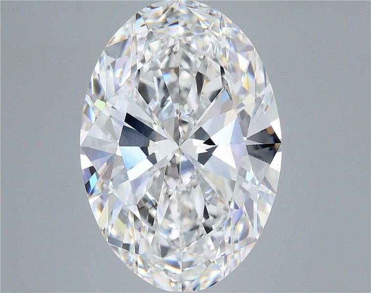12.07 Carat Oval Shaped, Ideal Cut, E Color, VVS2 Clarity, IGI Certified Lab Grown Diamond