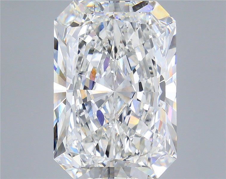 14.59 Carat Radiant Shaped, Ideal Cut, F Color, VVS2 Clarity, IGI Certified Lab Grown Diamond