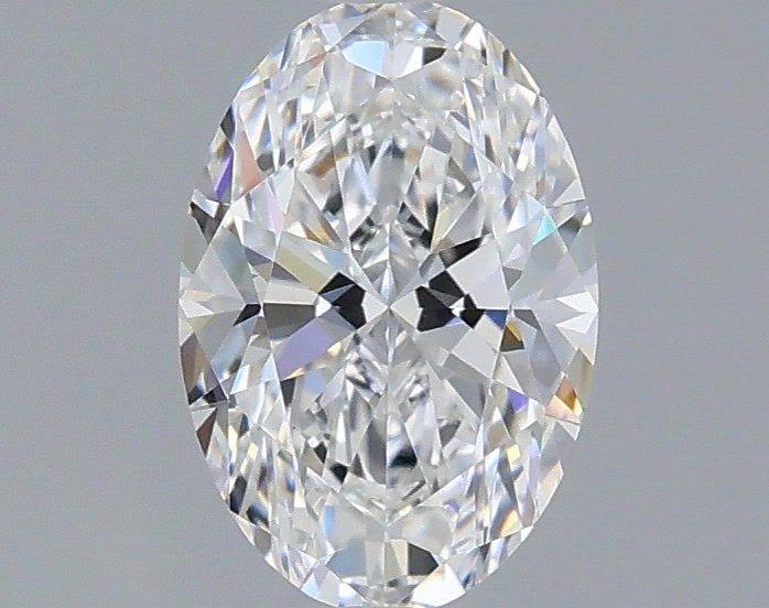 1.08 Carat Oval Shaped, Ideal Cut, D Color, VVS2 Clarity, IGI Certified Lab Grown Diamond