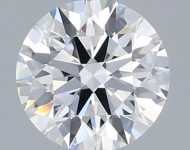 1.57 Carat Round Shaped, Ideal Cut, D Color, VVS2 Clarity, IGI Certified Lab Grown Diamond