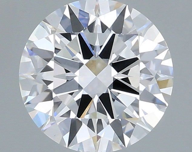 1.55 Carat Round Shaped, Ideal Cut, D Color, VVS2 Clarity, IGI Certified Lab Grown Diamond
