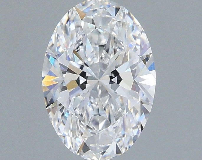 1.08 Carat Oval Shaped, Ideal Cut, D Color, VVS2 Clarity, IGI Certified Lab Grown Diamond