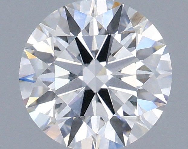 1.54 Carat Round Shaped, Ideal Cut, D Color, VVS2 Clarity, IGI Certified Lab Grown Diamond