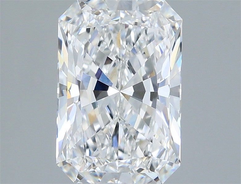 2.09 Carat Radiant Shaped, Ideal Cut, E Color, VVS2 Clarity, IGI Certified Lab Grown Diamond