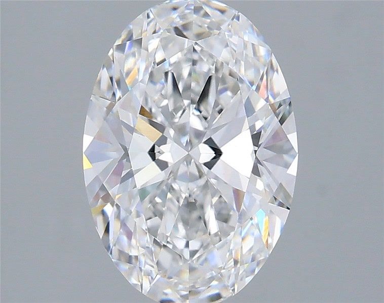 2.06 Carat Oval Shaped, Ideal Cut, D Color, VVS1 Clarity, IGI Certified Lab Grown Diamond