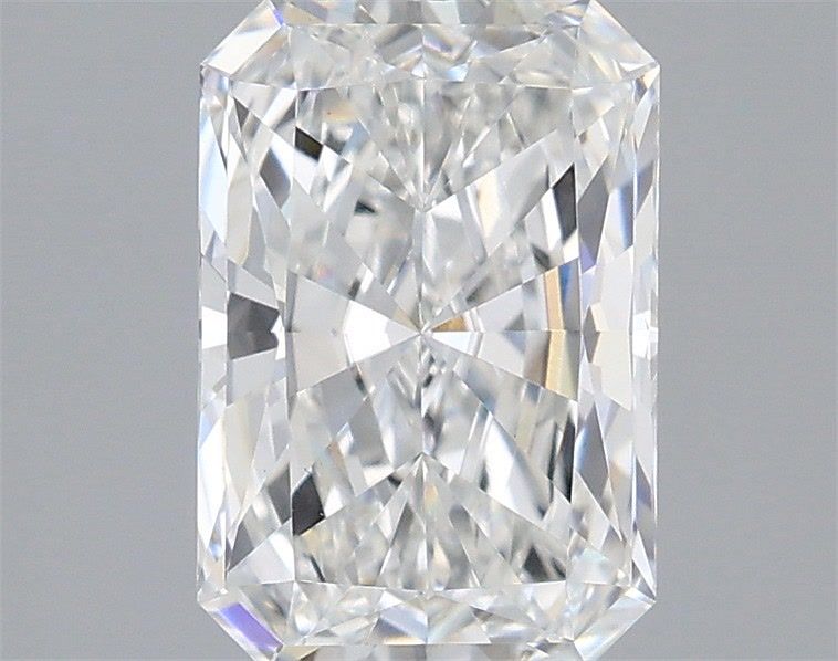 1.60 Carat Radiant Shaped, Excellent Cut, E Color, VVS2 Clarity, IGI Certified Lab Grown Diamond